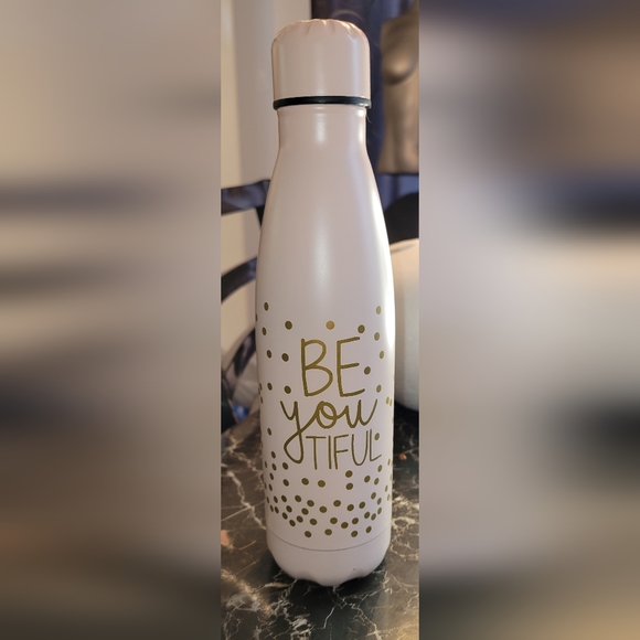 Be you tiful drinking gym sport water bottle stainless steel bizou - Picture 2 of 5